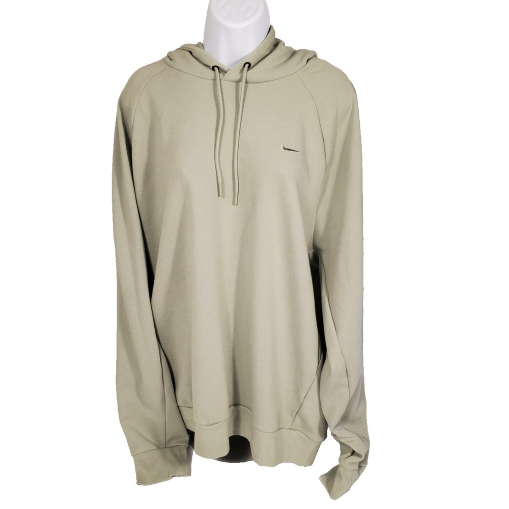 Nike Dri-Fit Women's‎ XL Hoodie Sweatshirt Green Long Sleeve Pullover
